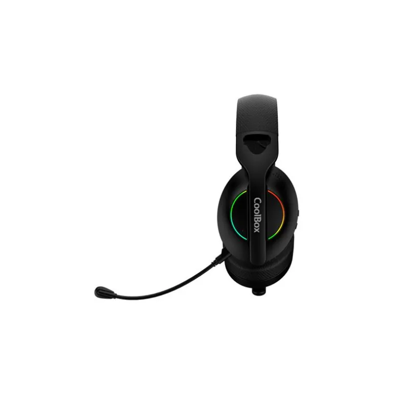 Auriculares Coolbox Gaming Mic WB01 Wireless Negro