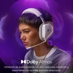 Auriculares Corsair Void V2 Dolby Atmos Blanco