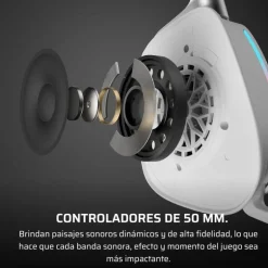 Auriculares Corsair Void V2 Dolby Atmos Blanco
