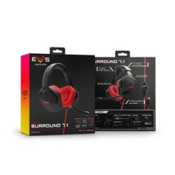 Auriculares Energy Sistem ESG 4 Surround 7.1 Rojo