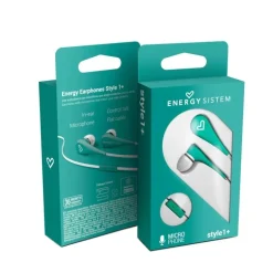 Auriculares Energy Sistem Style 1 Jack 3.5 Micrófono Menta