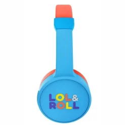 Auriculares Energy Sistem Lol&Roll Pop Kids Bluetooth 5.1 Azul Naranja