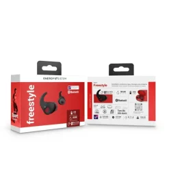 Auriculares Energy Sistem Freestyle True Wireless Bluetooth 5.3 Negro