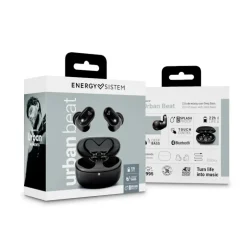 Auriculares Energy Sistem Urban Beat True Wireless Bluetooth 5.3 Negro