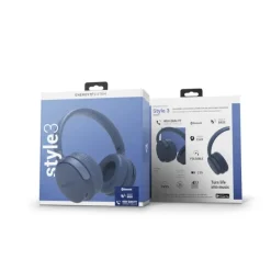 Auriculares Energy Sistem Style 3 Denim Bluetooth 5.1 Azul