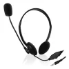 Auriculares Ewent EW3567 + Micro de Diadema Jack 3.5mm