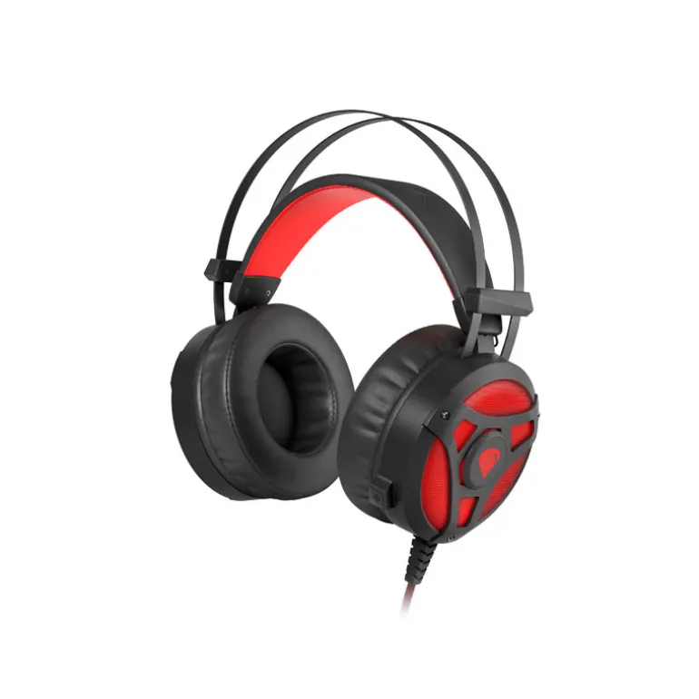 Auriculares Genesis Neon 360 Negro/Rojo