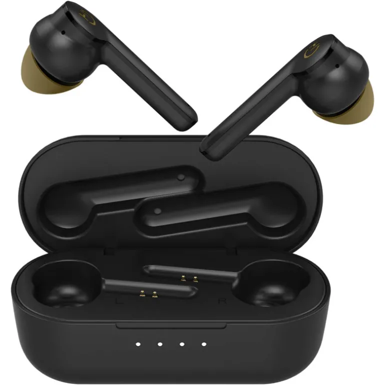 Auriculares Hiditec Vesta True Wireless Negro Dorado