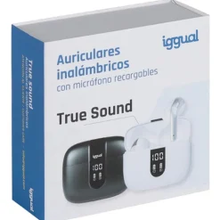 Auriculares iggual IGG319345 TWS Bluetooth Negros
