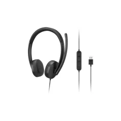 Auriculares Lenovo USB-A Wired Stereo Gen 2 Negro