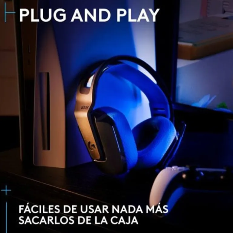 Auriculares Logitech G535 LightSpeed Wireless Negro