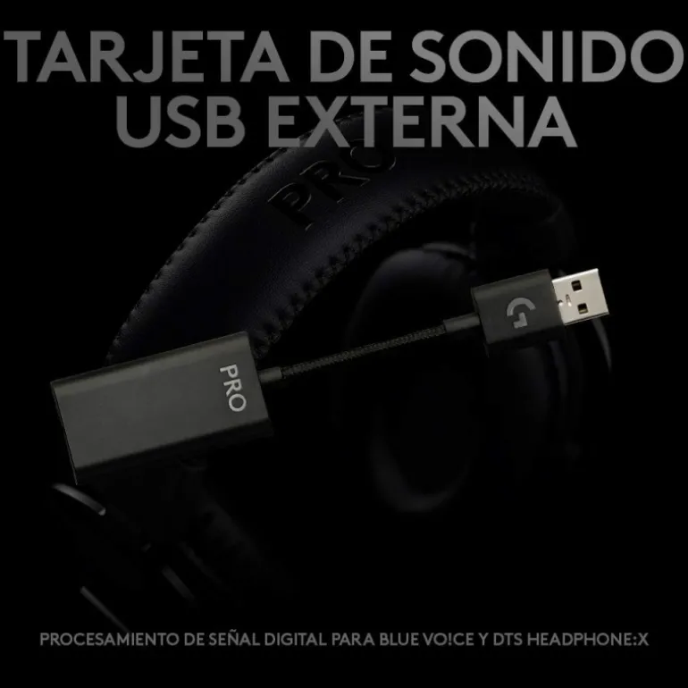 Auriculares Logitech G PRO X Gaming 7.1