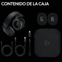 Auriculares Logitech Pro X 2 LightSpeed Wireless Negro