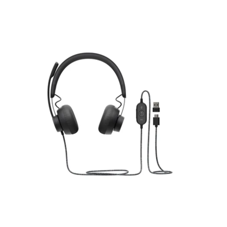 Auriculares Logitech Zone Wired UC Graphite Emea