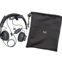 Auriculares Logitech Zone Wired UC Graphite Emea