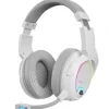 Auriculares Mars Gaming MHW100 ARGB Flow Blanco