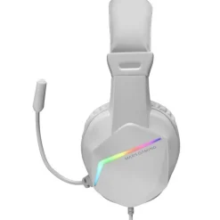 Auriculares Mars Gaming MH122 FRGB Ultra-Bass Blanco