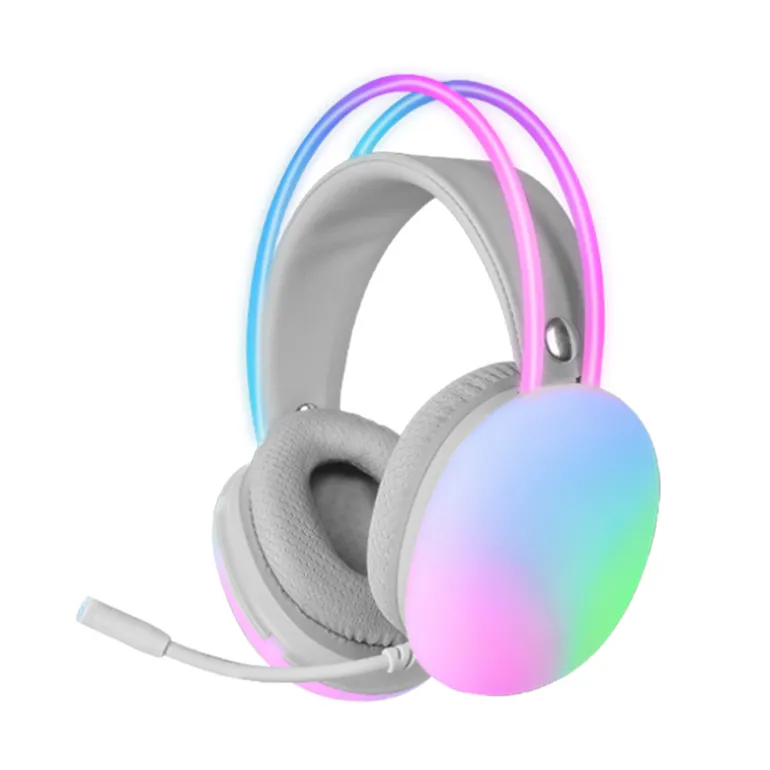 Auriculares Mars Gaming MH-GLOW Rosa