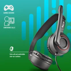 Auriculares NGS  MSX 10 Pro Negro