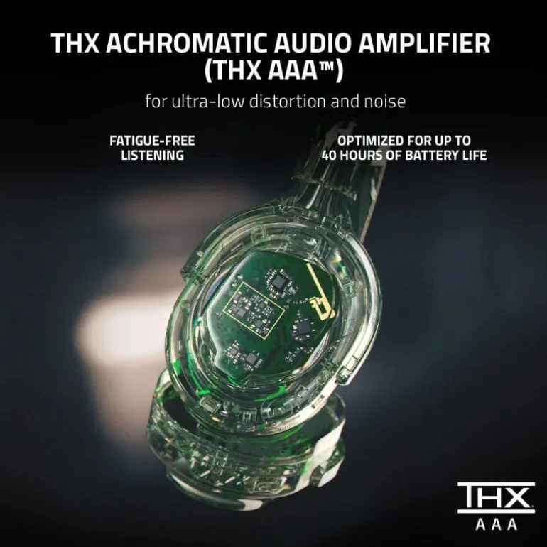 Auriculares Razer Barracuda Pro Bluetooth 5.2 Negro