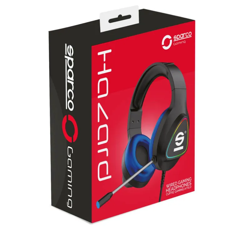 Auriculares Sparco Gaming Hazard Pro Negro