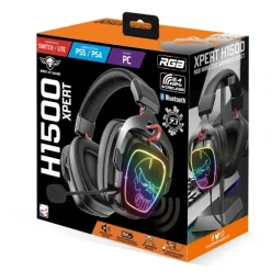 Auriculares Spirit of Gamer Xpert-H1500 Surround 7.1 Bluetooth Negro