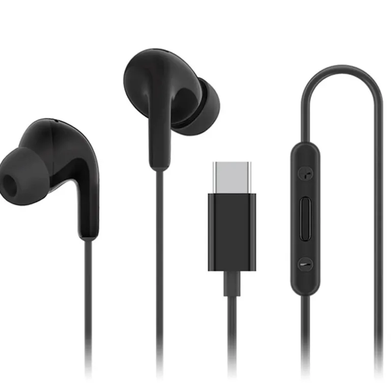 Auriculares Xiaomi Tipo-C Intraurales Negro