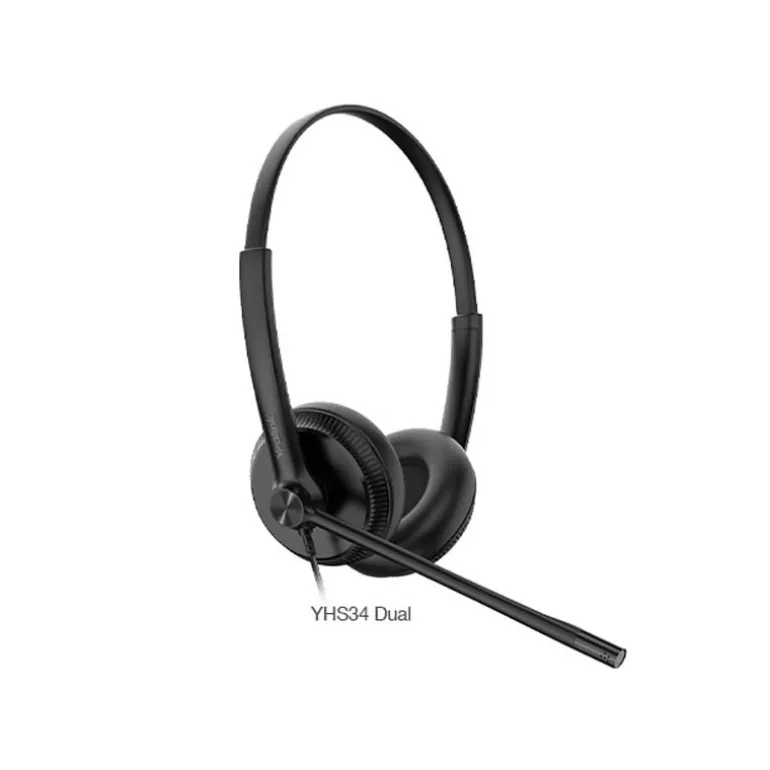 Auriculares Yealink YHS34 Lite Almohadilla Espuma Negro