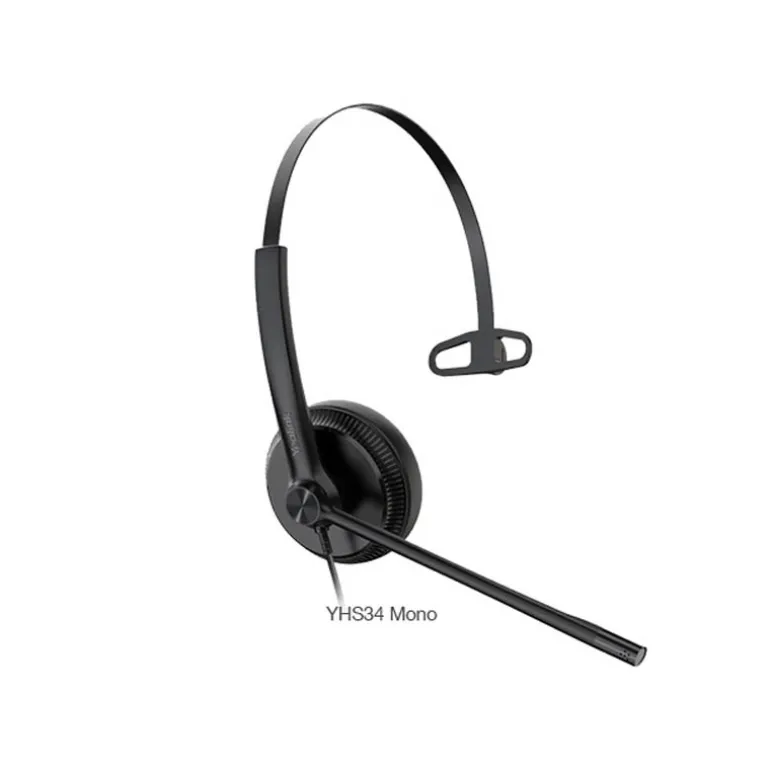 Auriculares Yealink YHS34 Lite Almohadilla Espuma Negro