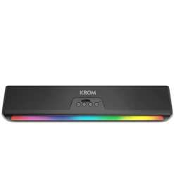 Barra Sonido Krom K-Pop RGB 3W Bluetooth Negro