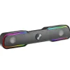 Barra Sonido Mars Gaming SoundBar MSBX RGB 10W Bluetooth 5.0 Negro