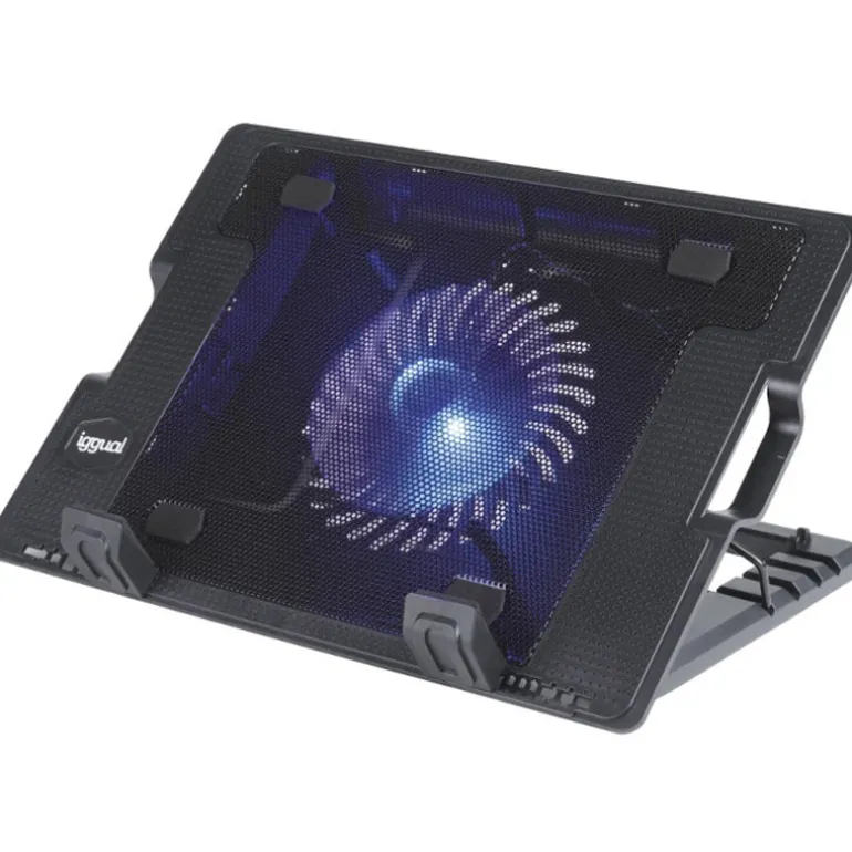 Base iggual RP1V17 Refrigeradora Con 1 Ventilador Para Portátiles Hasta 17"