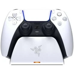 Base Razer Cargador Rápido Para Mando PS5 Blanco