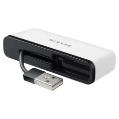 Belkin Travel 4 Puertos USB 2.0 Blanco - HUB