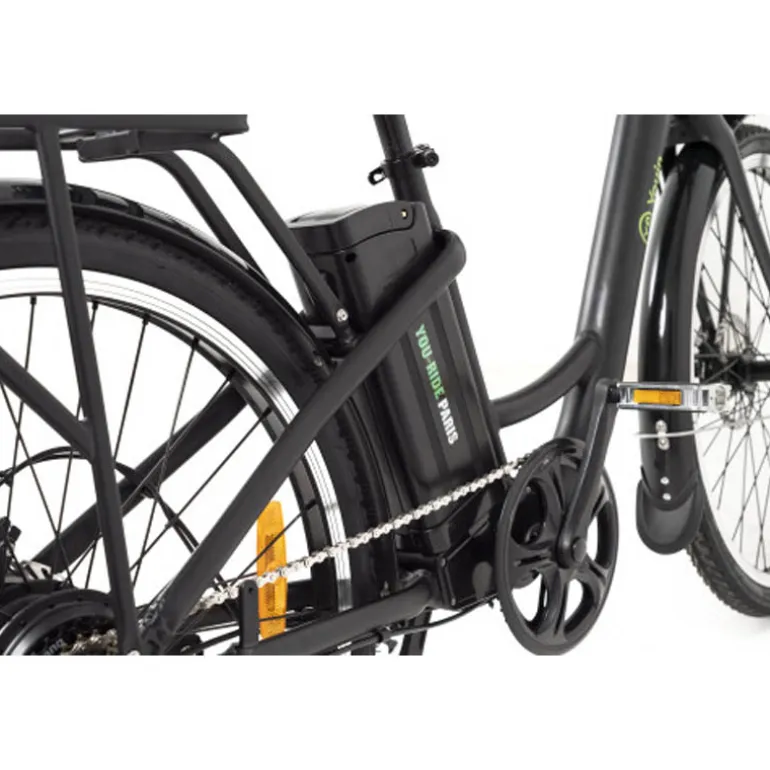 Bicicleta Eléctrica Youin You-Ride Paris Negro