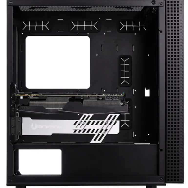 BitFenix Alchemy 3.0 A-RGB GPU Bracket Transparent - Soporte Tarjeta Gráfica