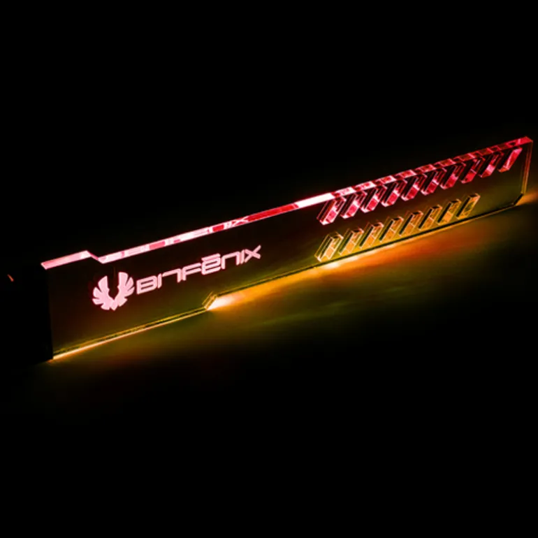 BitFenix Alchemy 3.0 A-RGB GPU Bracket Transparent - Soporte Tarjeta Gráfica