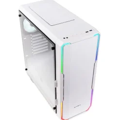 BitFenix Enso RGB Cristal Templado Blanco - Caja/Torre