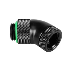 Bitspower Adaptador 45º G1/4" a IG G1/4" rotable - Matt Black