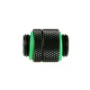 Bitspower Adaptador 2x G1/4" - rotable - Matt Black