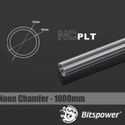 Bitspower 12/10mm 100cm Transparente - Tubo