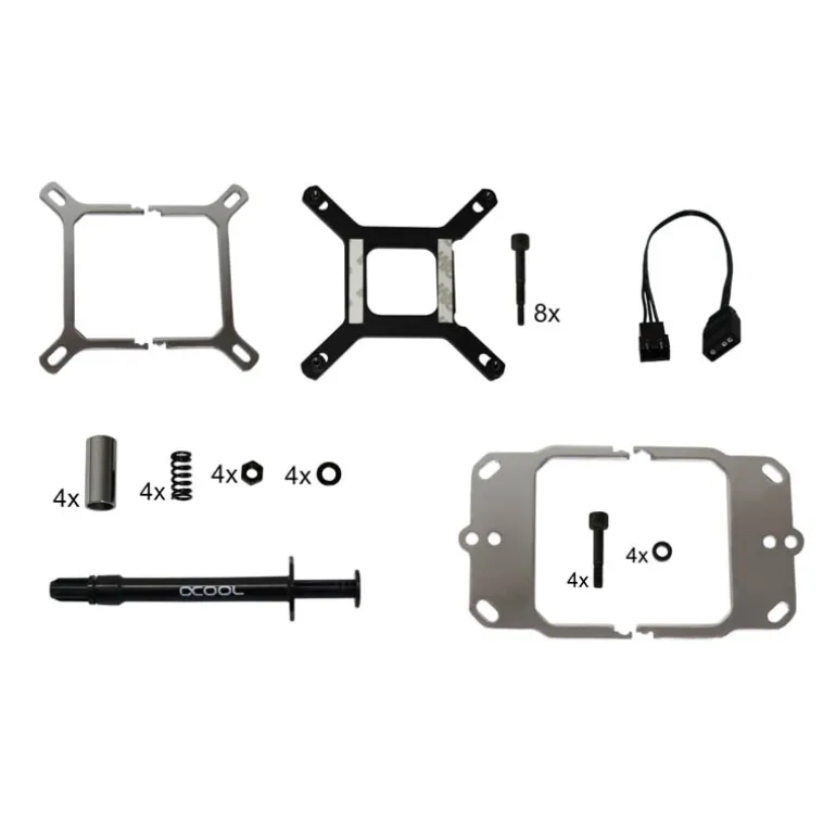 Bloque CPU Alphacool Eisblock XPX Aurora Edge Plexi/Cromado