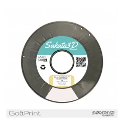 Bobina Sakata 3D Filamento PLA GO&PRINT 1.75mm 1Kg Blanco