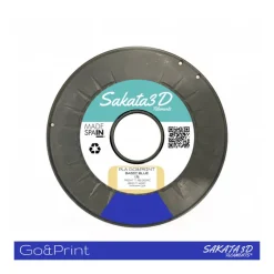 Bobina Sakata 3D Filamento PLA GO&PRINT 1.75mm 1Kg Azul
