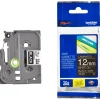 Brother TZ-335 Negro/Blanco - Cinta 12mm