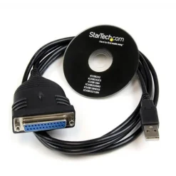 Cable Adaptador Impresora Startech Paralelo DB25-USB 2.0 - 1,8 m
