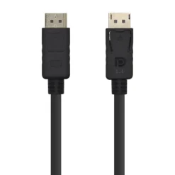 Cable Aisens DisplayPort 1.4 Gold 8K 2m Negro