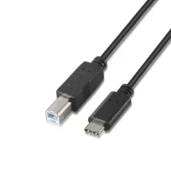 Cable Aisens USB 2.0 Impresora Tipo USB C M-MB 2M Negro