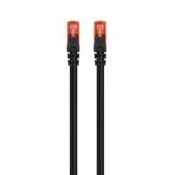 Cable Ewent Latiguillo RJ45 Cat.6 UTP 1.0m Negro