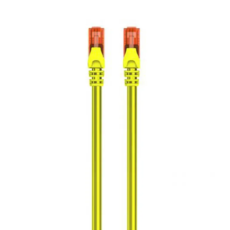 Cable Ewent Latiguillo RJ45 Cat.6 UTP 5.0m Amarillo